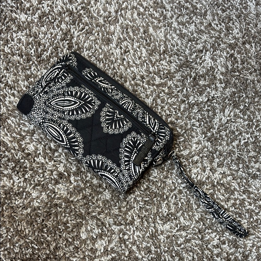 Vera Bradley Black and White Wallet